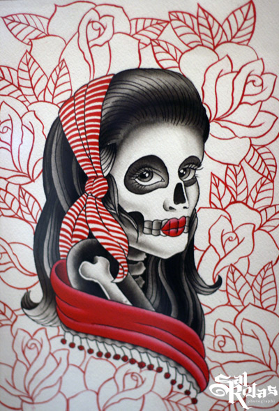 Mexican Tattoos on Artwork From Oc Inkhouse Tattoo Studios Grand Opening